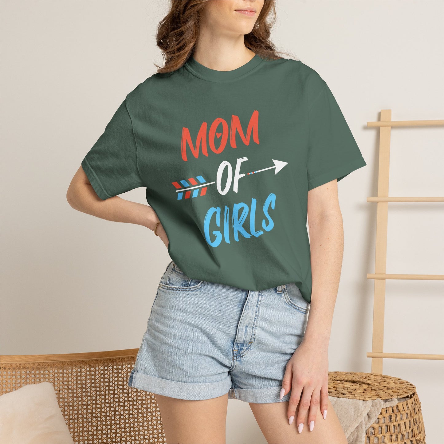 Mom T-shirt Mother's Day Mama Tee Unisex Comfort Colors Garment-Dyed Cotton h17