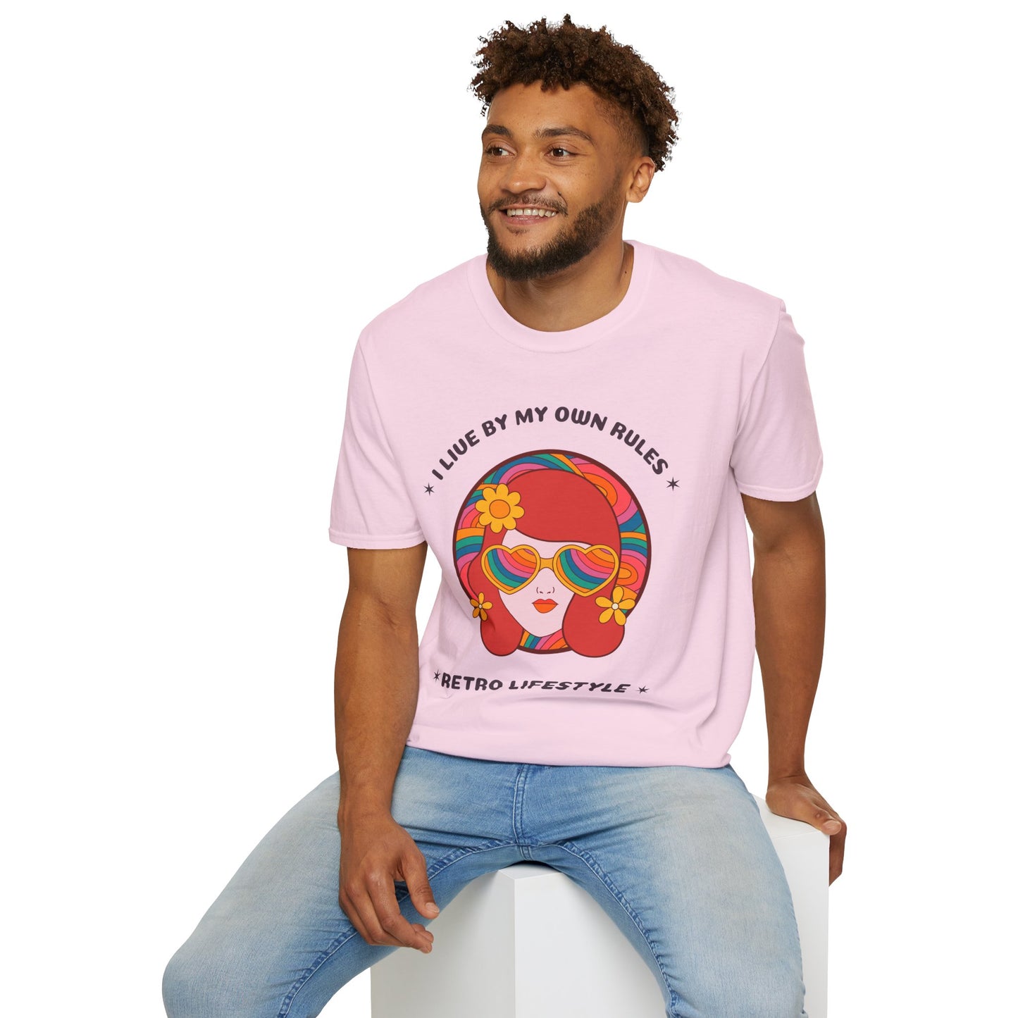 Retro T Shirt, Retro Design Shirt, Retro Art Tee Shirt, T-shirt with Retro Style