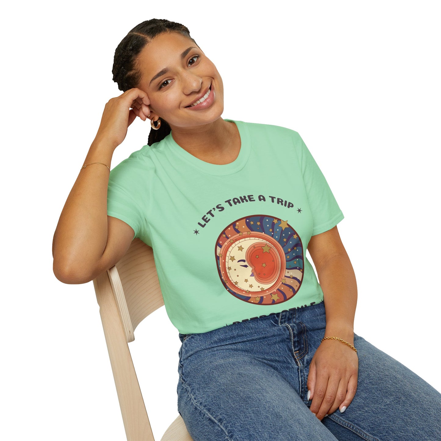 Retro T Shirt, Retro Design Shirt, Retro Art Tee Shirt, T-shirt with Retro Style