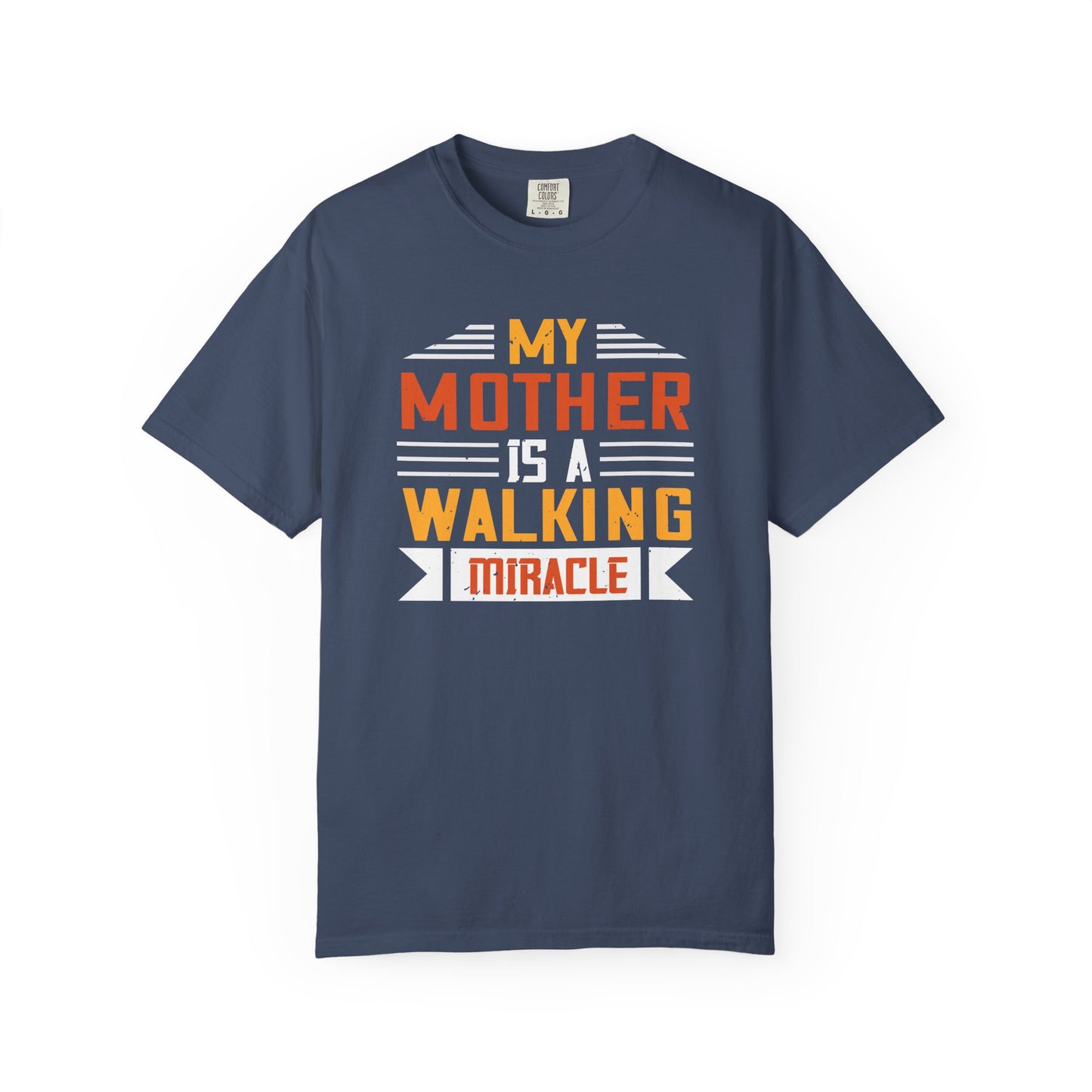 Mom T-shirt Mother Day Mama Tee Unisex Comfort Colors Garment-Dyed Cotton h87