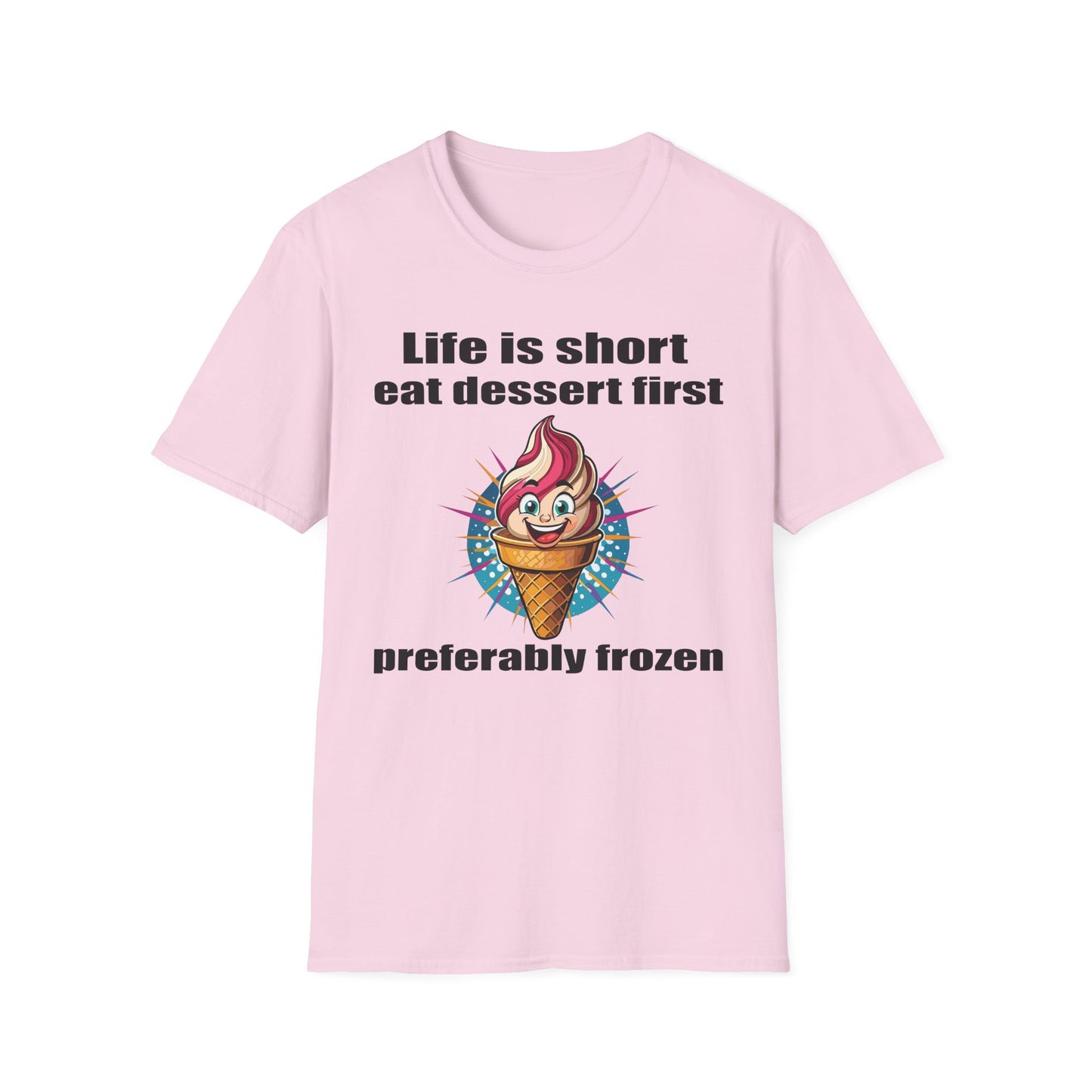 Food Tees, Funny Food T Shirts, Funny T Shirts, Shirt with Food, Junk Food Tees, Shirt with Ice Cream, Ice Cream T-Shirt