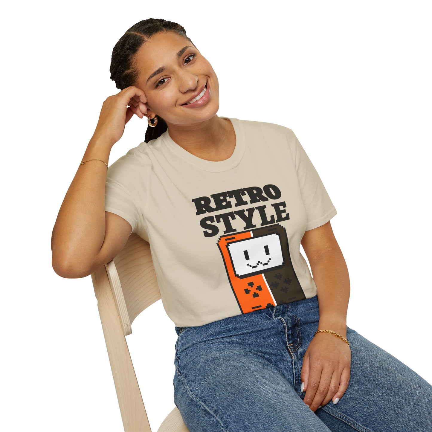 Retro T Shirt, Retro Design Shirt, Retro Art Tee Shirt, T-shirt with Retro Style