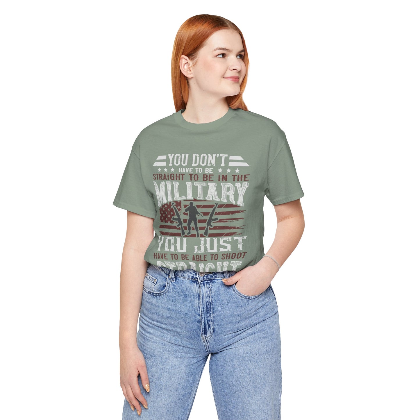 American Flag Graphic Unisex Cotton T-Shirt a1