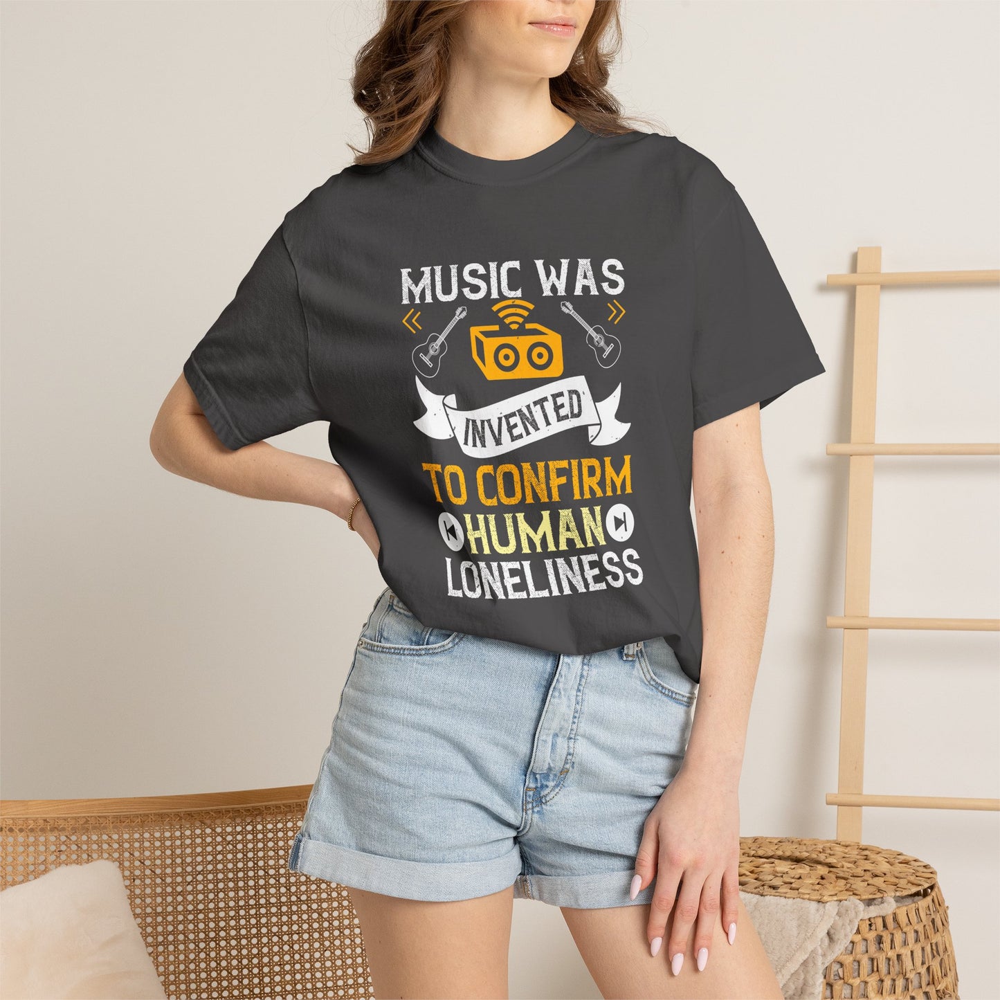 Music Graphic Design Unisex Cotton T-shirt m38