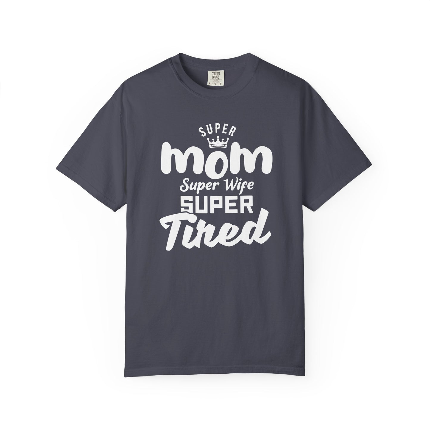 Mom T-shirt Mother's Day Mama Tee Unisex Comfort Colors Garment-Dyed Cotton h45
