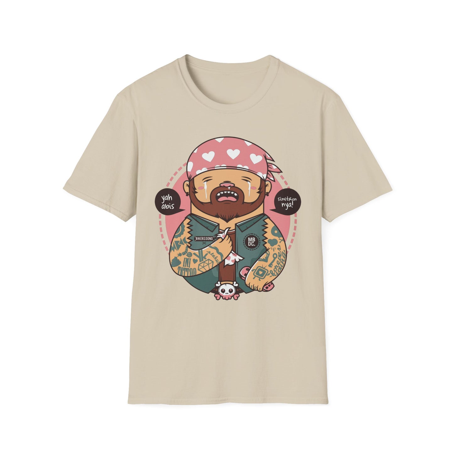 Cartoon Animation T Shirt Unisex Softstyle 100 Percent Ring Spun Cotton Comfort Tee
