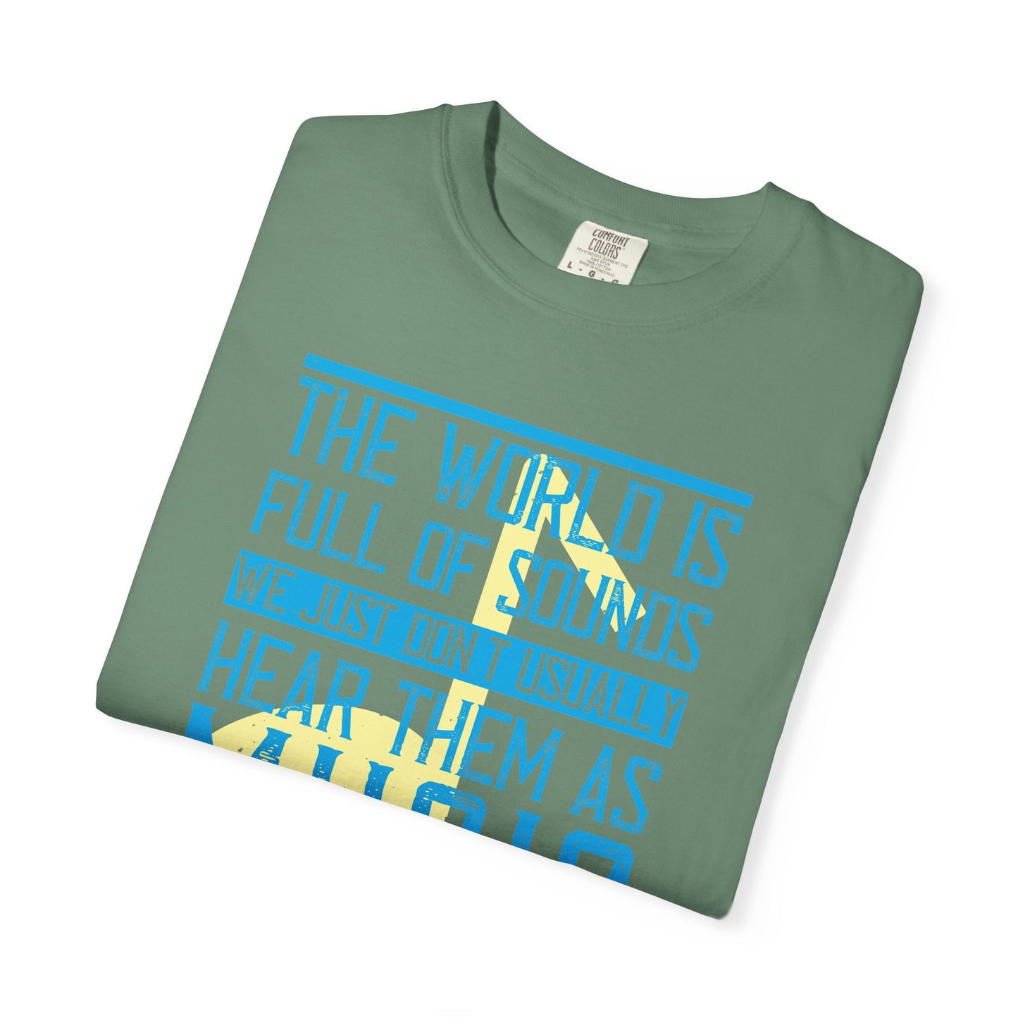 Music Graphic Design Unisex Cotton T-shirt m45