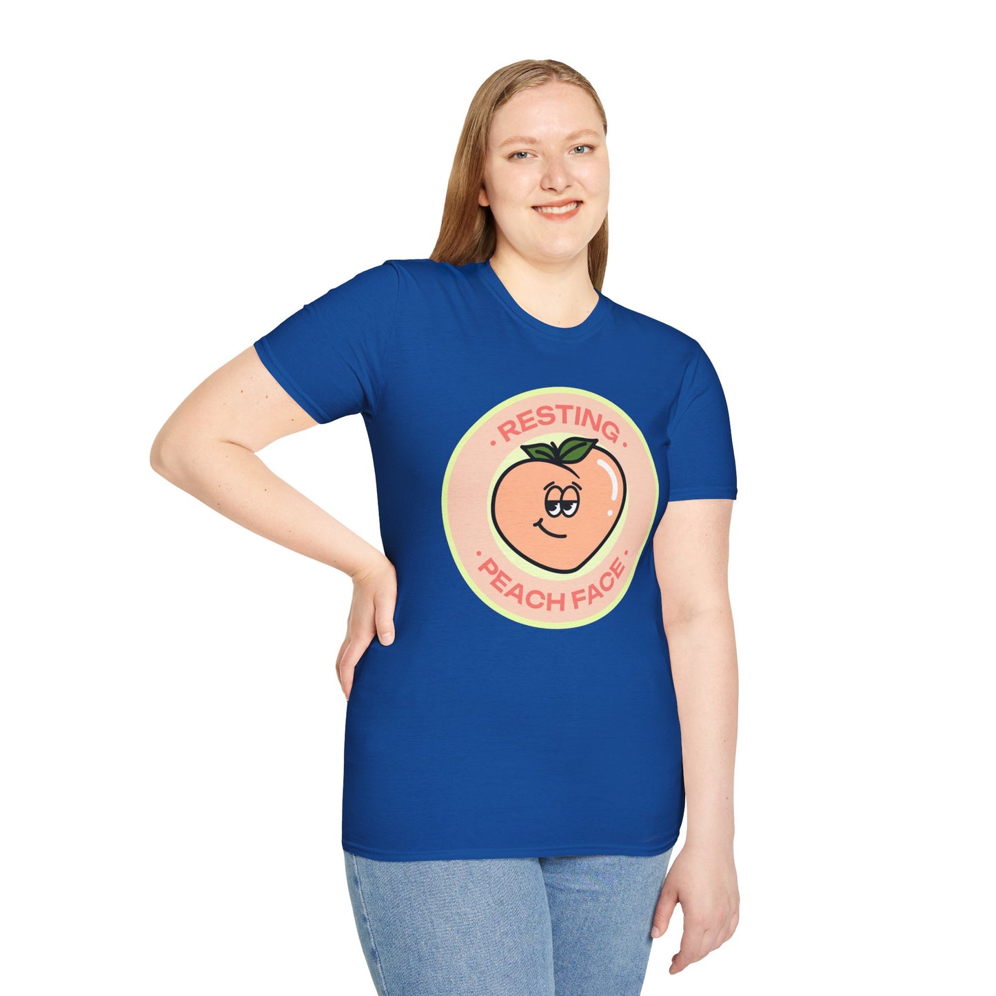 Food Tees, Funny Food T Shirts, Funny T Shirts, Shirt with Fruits, Shirt with Peach