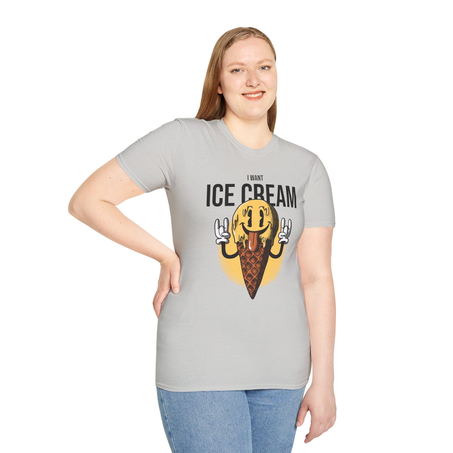 Food Tees, Funny Food T Shirts, Funny T Shirts, Shirt with Food, Junk Food Tees, Shirt with Ice Cream, Ice Cream T-Shirt