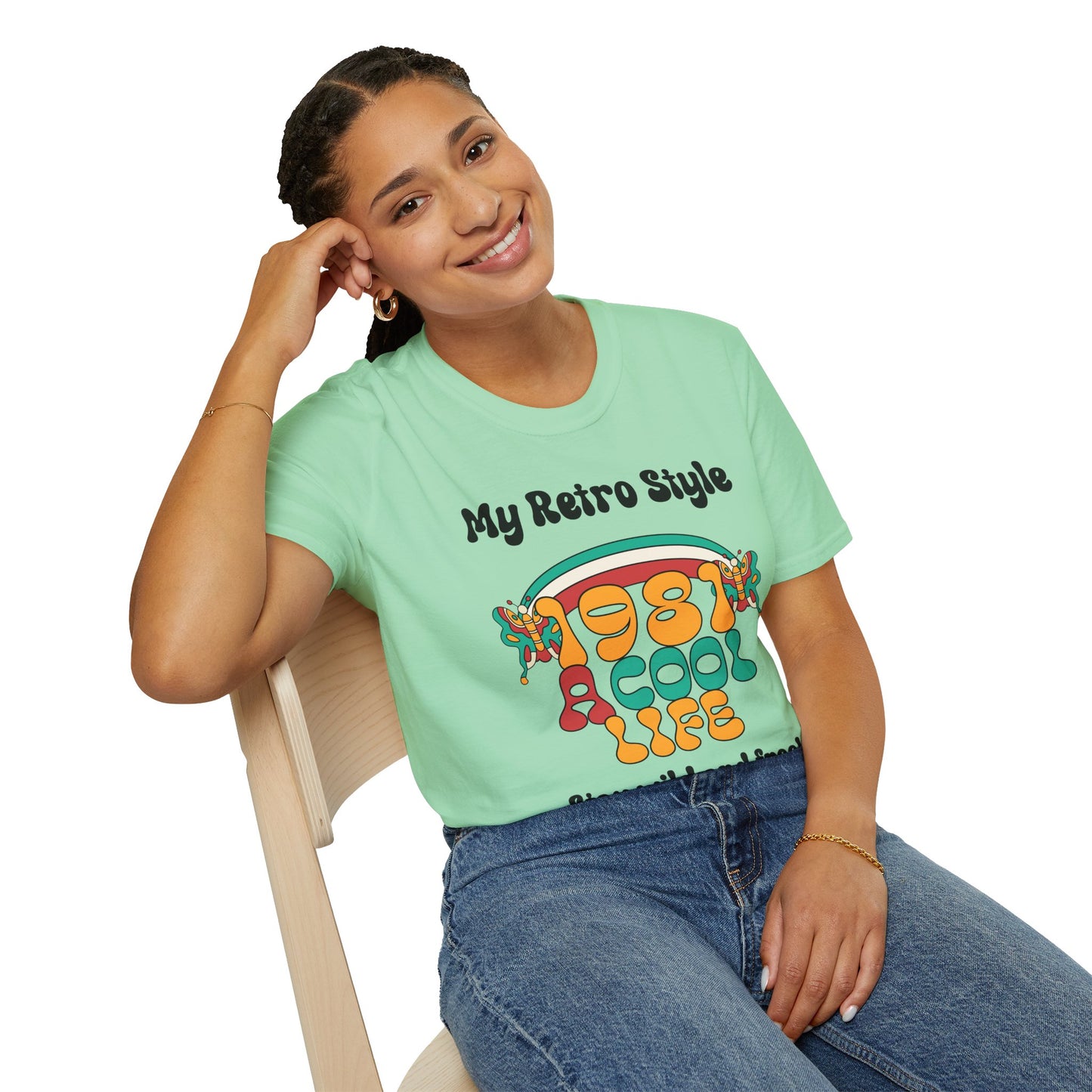 Retro T Shirt, Retro Design Shirt, Retro Art Tee Shirt, T-shirt with Retro Style