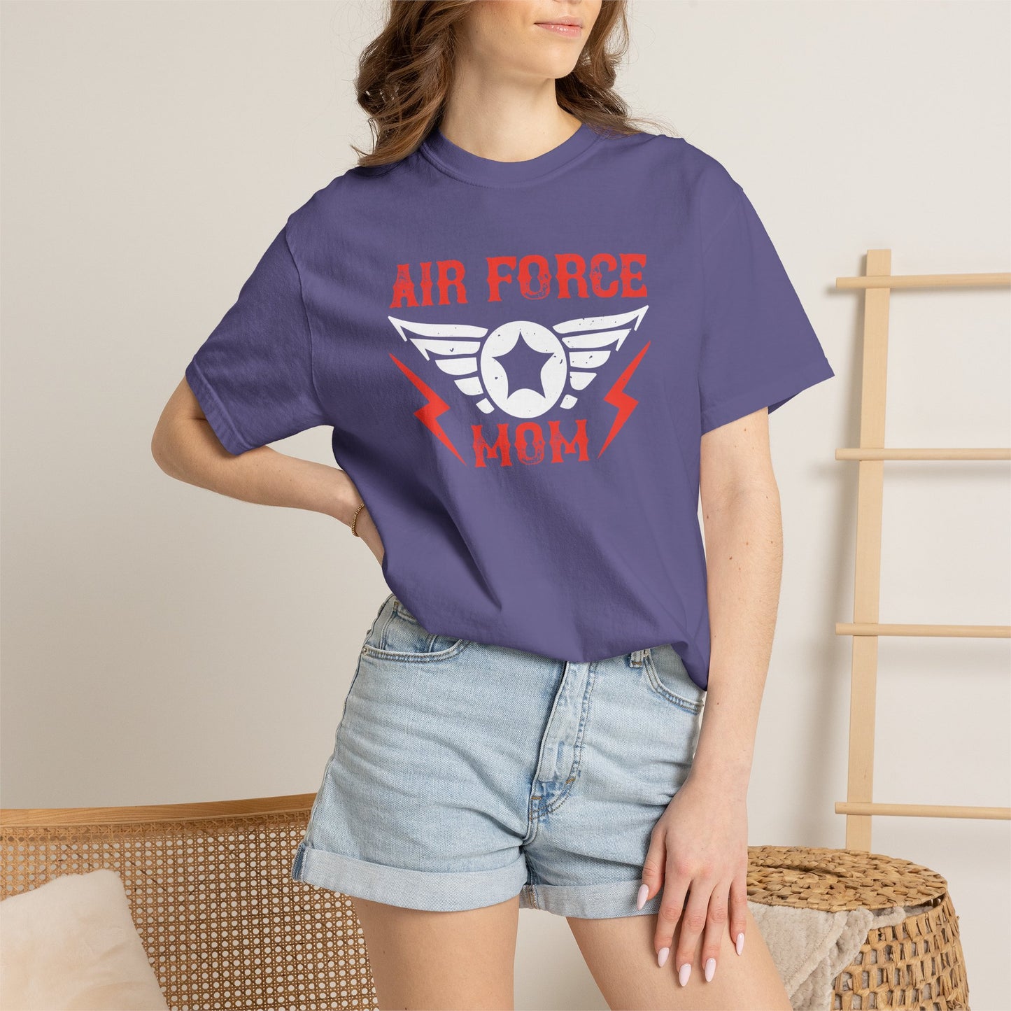 Mom T-shirt Mother Day Mama Tee Unisex Comfort Colors Garment-Dyed Cotton h60