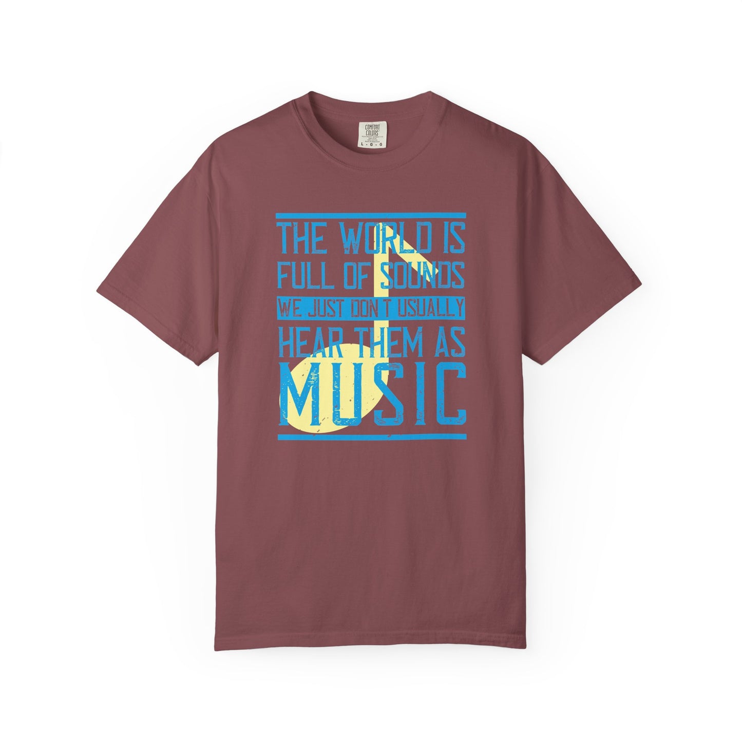 Music Graphic Design Unisex Cotton T-shirt m45