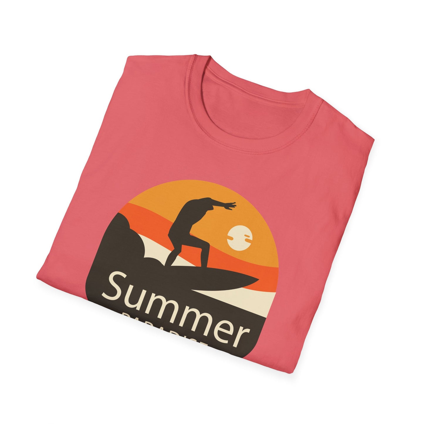 Summer T-Shirt, Summer Design Shirts, Art Tee Shirt with Summer Design - 4