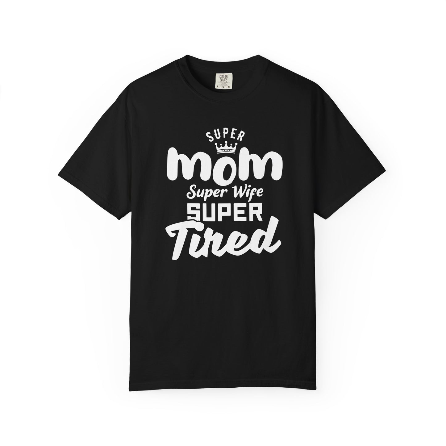 Mom T-shirt Mother's Day Mama Tee Unisex Comfort Colors Garment-Dyed Cotton h45