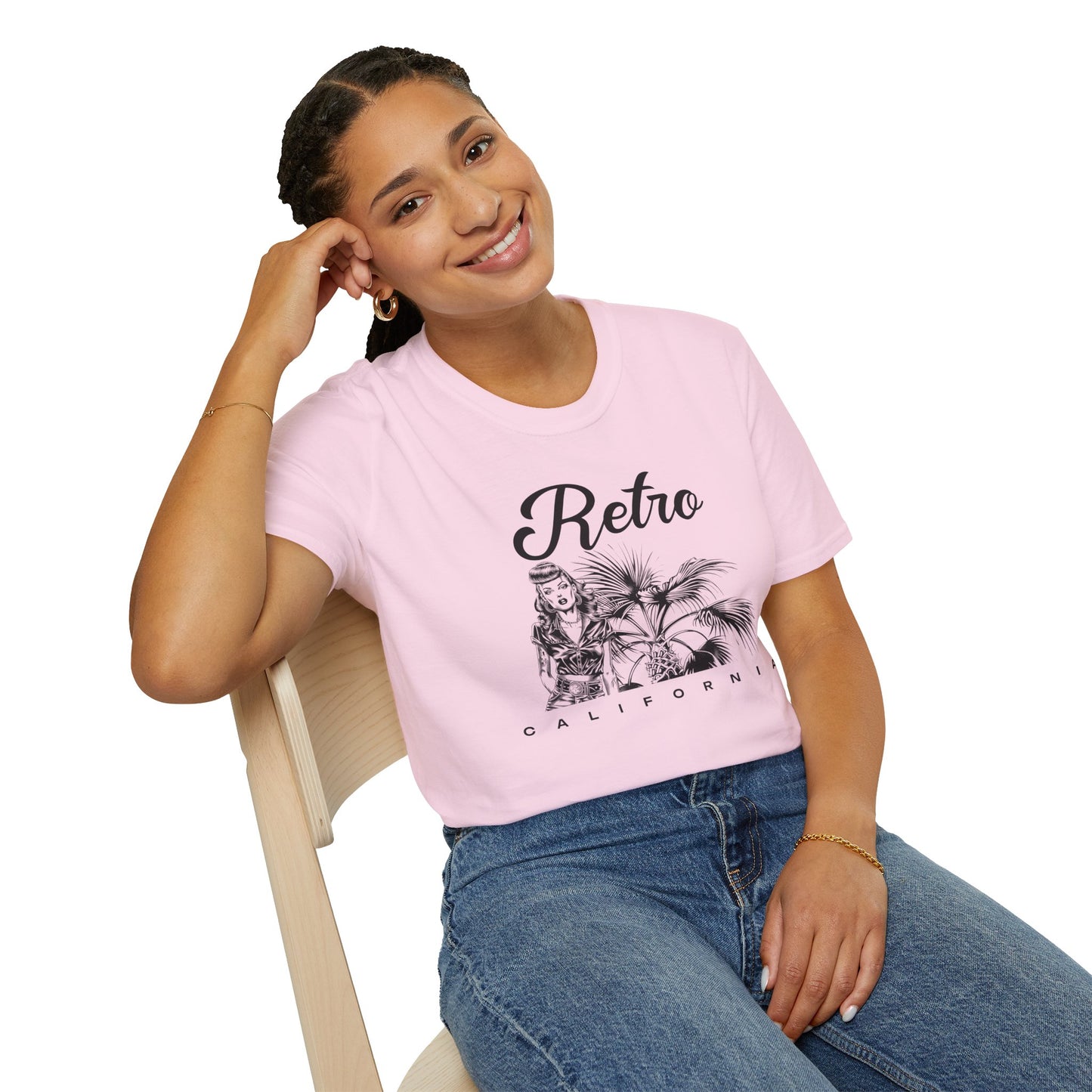 Retro T Shirt, Retro Design Shirt, Retro Art Tee Shirt, T-shirt with Retro Style
