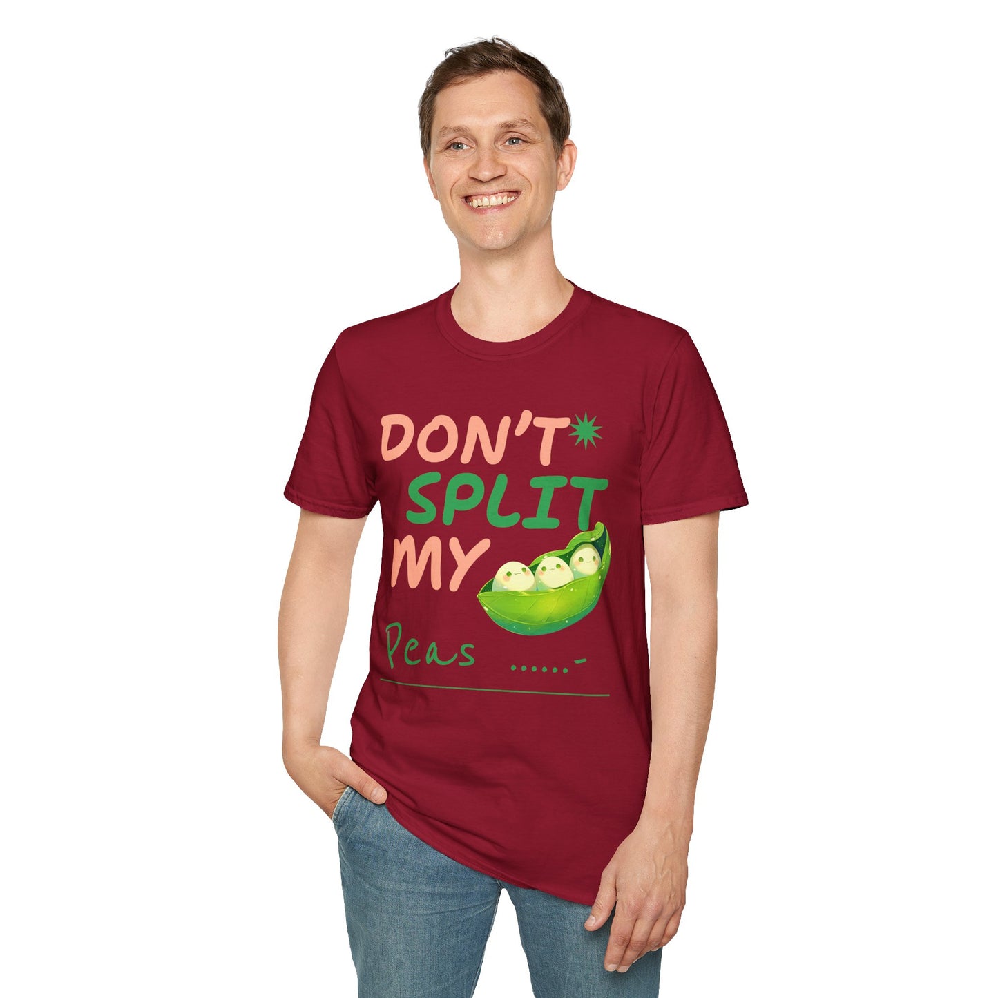 Food Tees, Funny Food T Shirts, Funny T Shirts, Shirt with Vegetables, Shirt with Peas