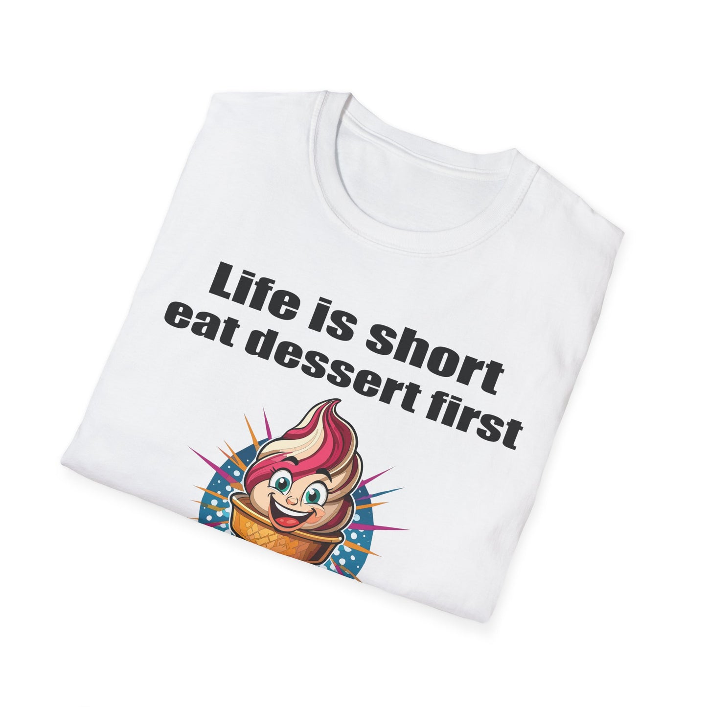Food Tees, Funny Food T Shirts, Funny T Shirts, Shirt with Food, Junk Food Tees, Shirt with Ice Cream, Ice Cream T-Shirt