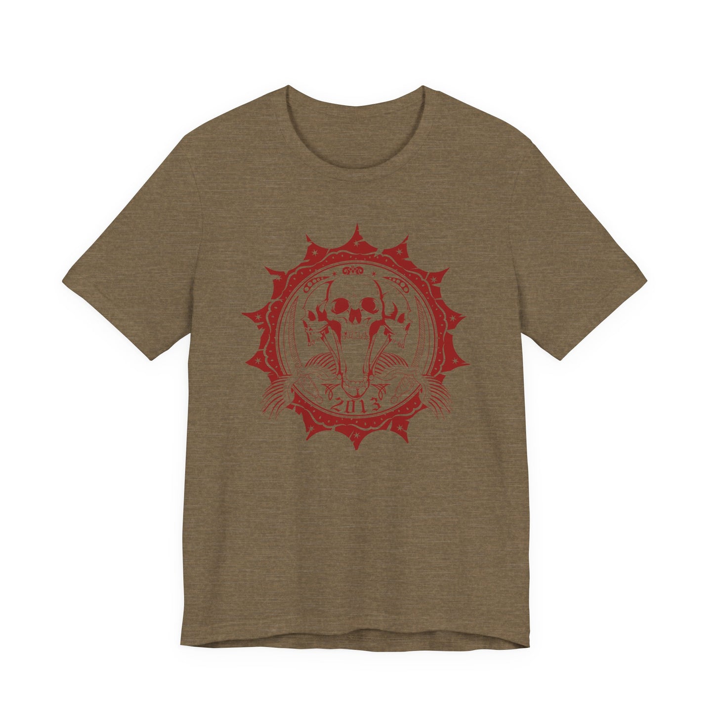 Skull Elephant Mandala Tee Boho Skull Graphic Shirt Art-51