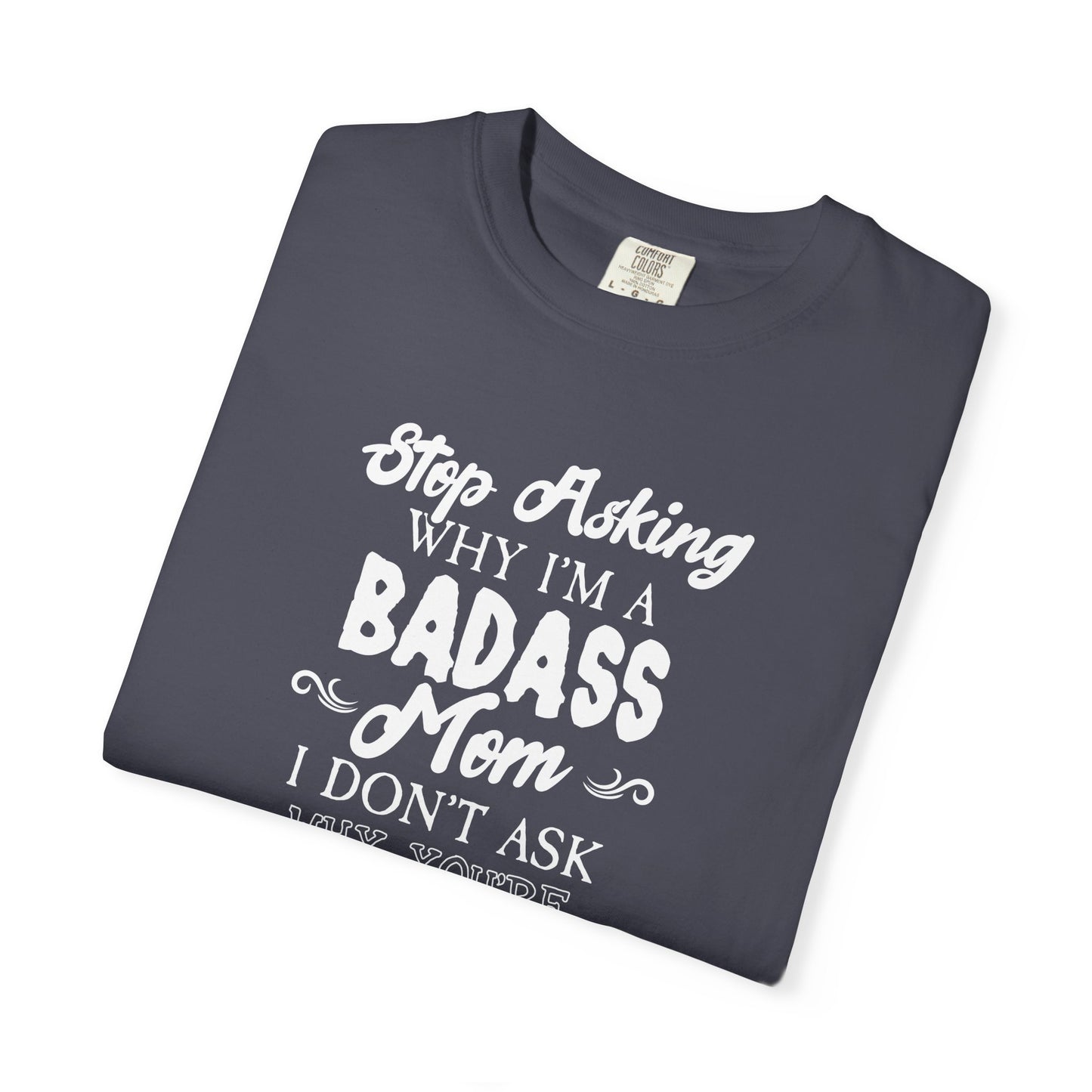 Mom T-shirt Mother's Day Mama Tee Unisex Comfort Colors Garment-Dyed Cotton h39