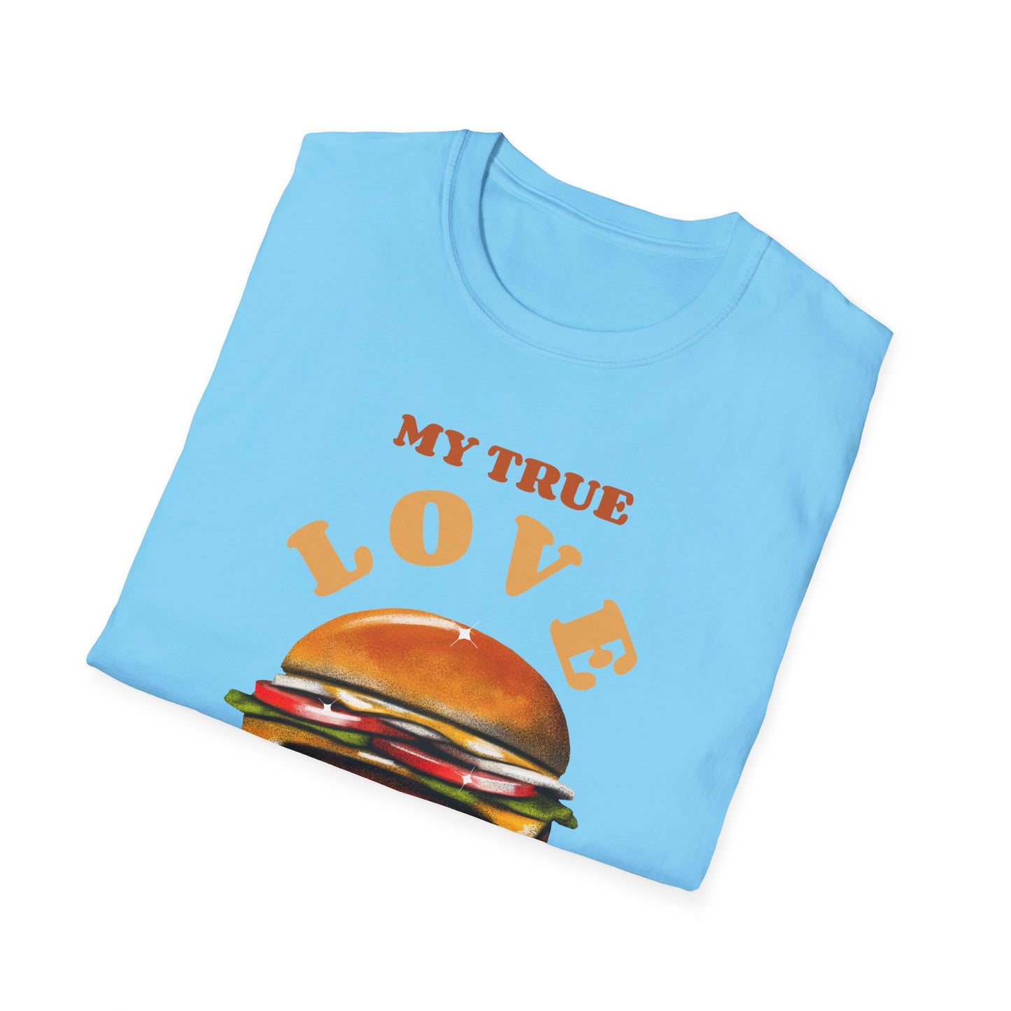 Food Tees, Funny Food T Shirts, Funny T Shirts, Shirt with Food, Junk Food Tees, Shirt with Burger, Burger T-Shirt
