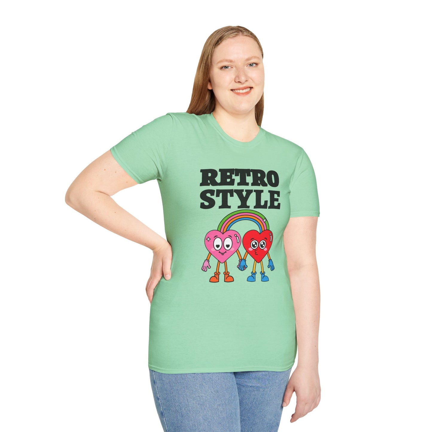 Retro T Shirt, Retro Design Shirt, Retro Art Tee Shirt, T-shirt with Retro Style