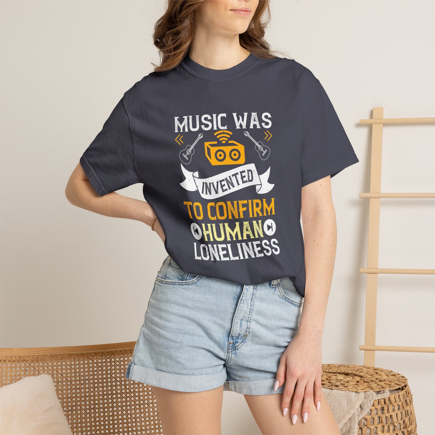 Music Graphic Design Unisex Cotton T-shirt m38