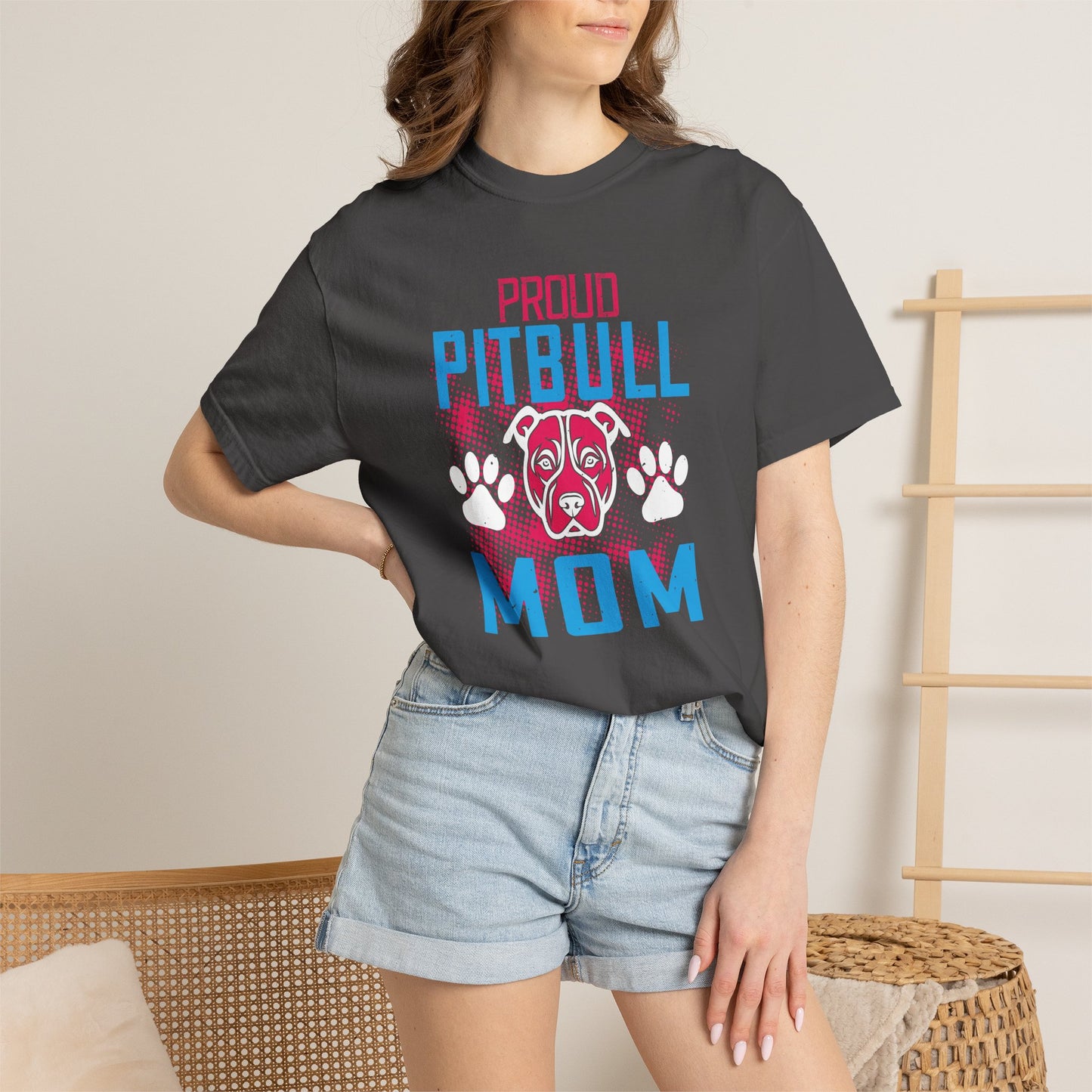 Mom T-shirt Mother Day Mama Tee Unisex Comfort Colors Garment-Dyed Cotton h91