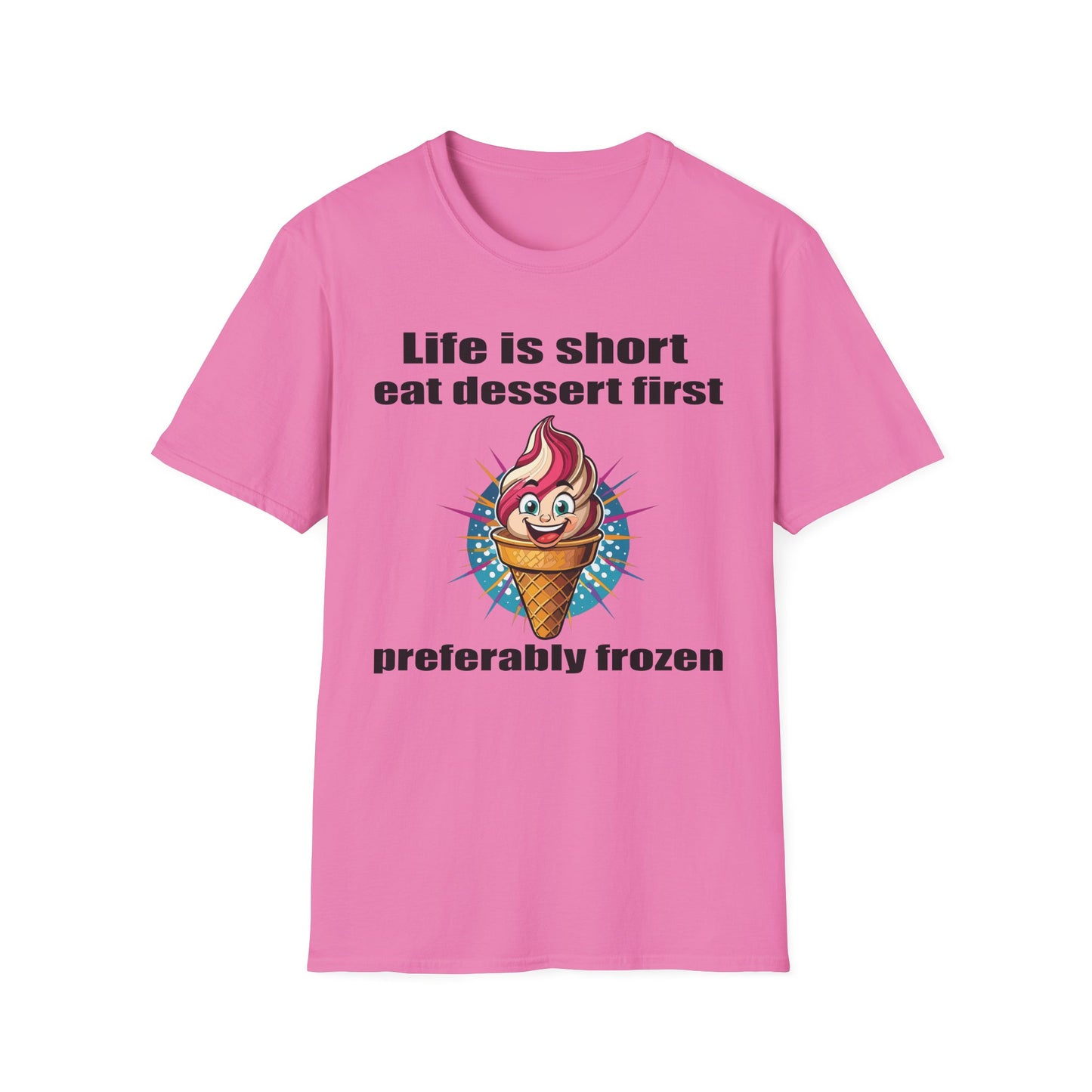 Food Tees, Funny Food T Shirts, Funny T Shirts, Shirt with Food, Junk Food Tees, Shirt with Ice Cream, Ice Cream T-Shirt