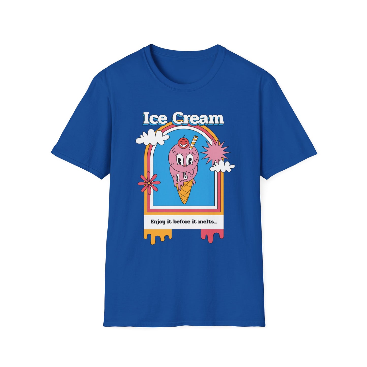 Food Tees, Funny Food T Shirts, Funny T Shirts, Shirt with Food, Junk Food Tees, Shirt with Ice Cream, Ice Cream T-Shirt