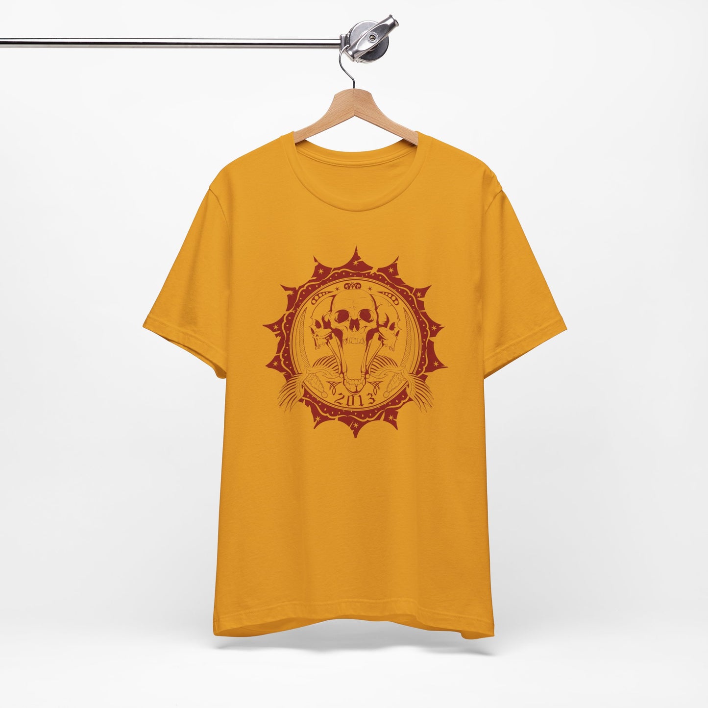 Skull Elephant Mandala Tee Boho Skull Graphic Shirt Art-51