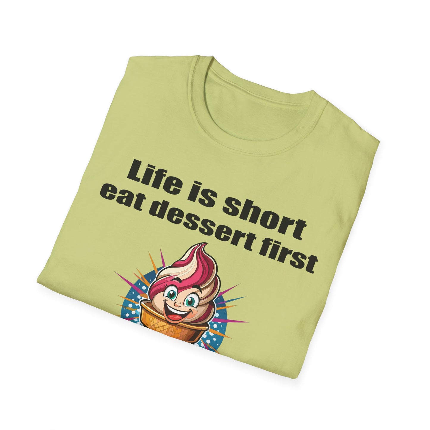 Food Tees, Funny Food T Shirts, Funny T Shirts, Shirt with Food, Junk Food Tees, Shirt with Ice Cream, Ice Cream T-Shirt