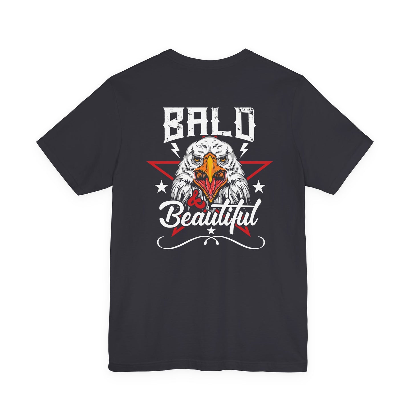 Bald Eagle Graphic Illustration Unisex Cotton Tee a3