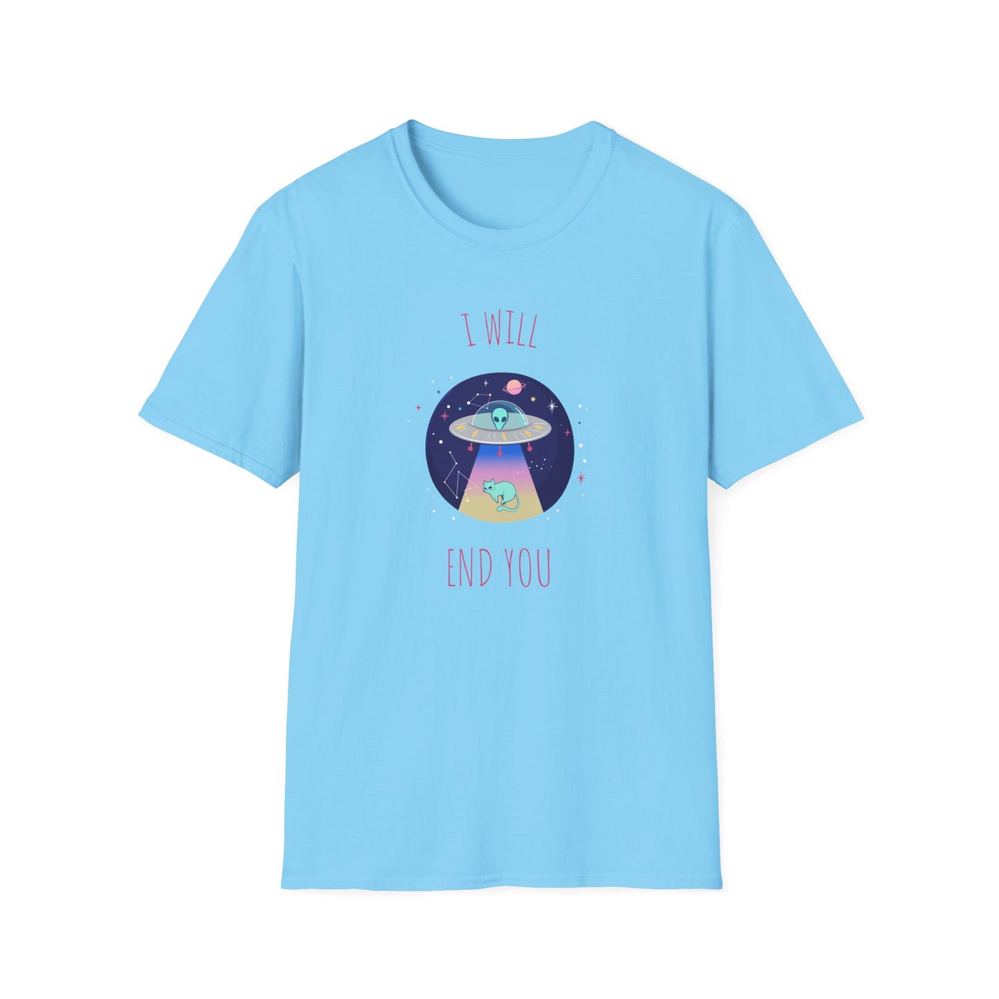 Funny T Shirts UFO Tees Funny Aliens Shirt