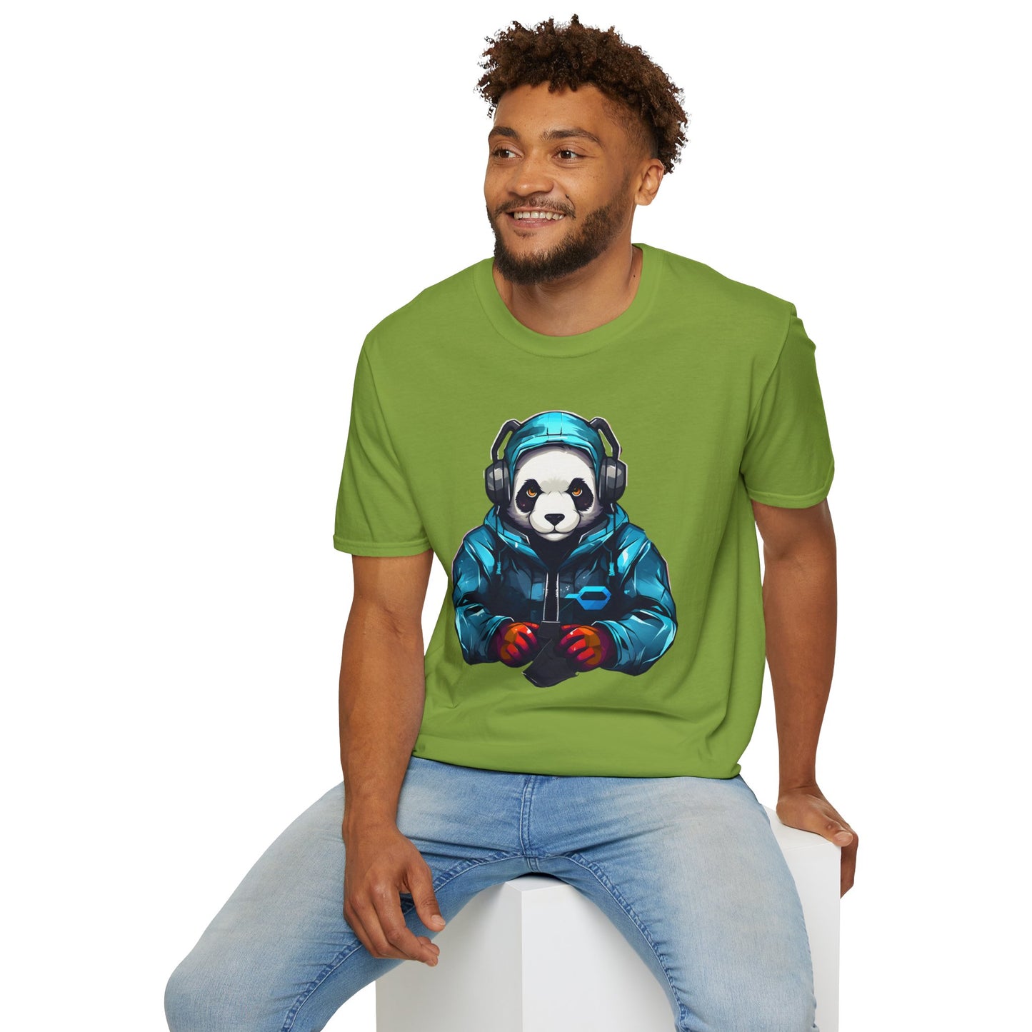 Animals Tees, Funny Animals Shirt, T Shirts with Funny Animals, T-Shirt with Panda, Panda Tees