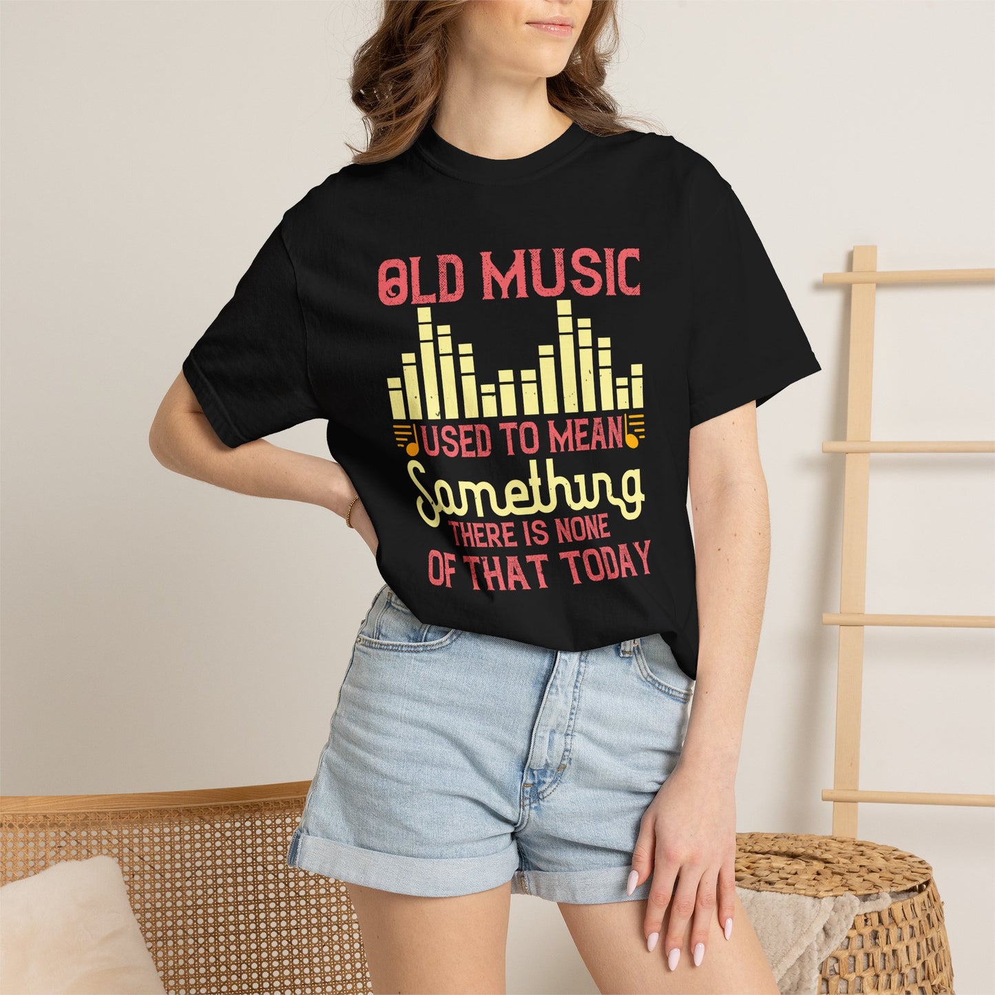 Music Graphic Design Unisex Cotton T-shirt  m39