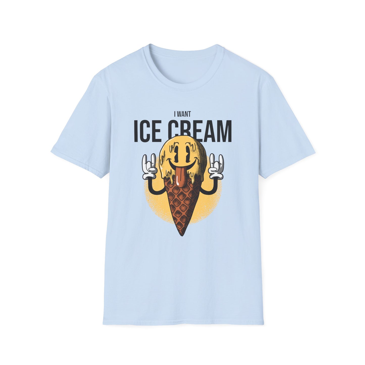Food Tees, Funny Food T Shirts, Funny T Shirts, Shirt with Food, Junk Food Tees, Shirt with Ice Cream, Ice Cream T-Shirt