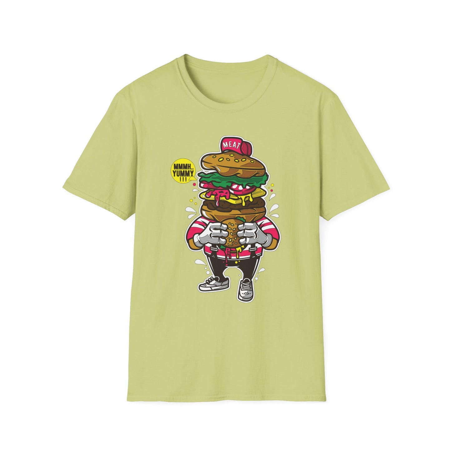 Cartoon T Shirt Animation T Shirt Funny Tee Unisex Gildan Softstyle 64000 Ring Spun Cotton