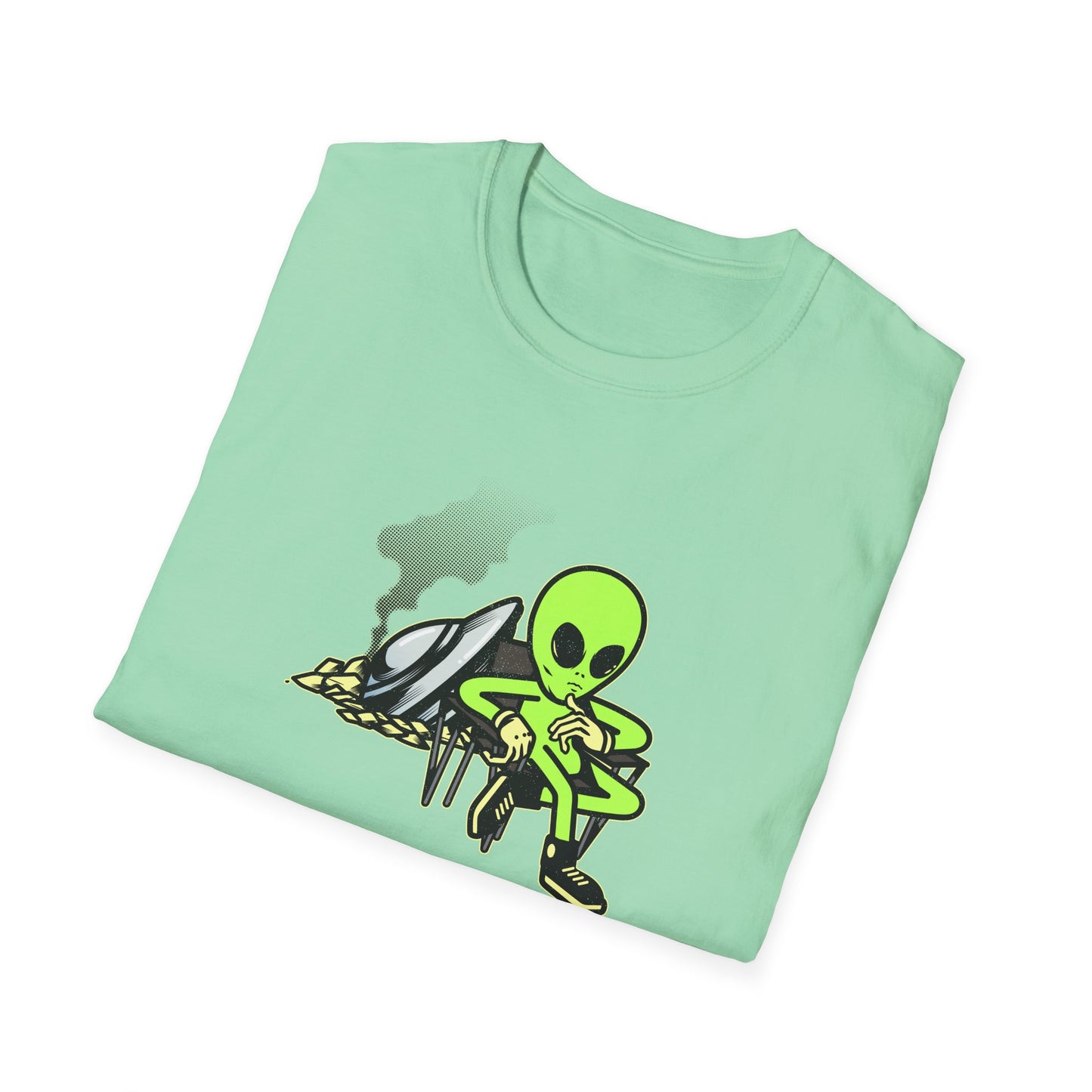Funny T Shirts, UFO Tees, Funny Aliens Shirt - 14