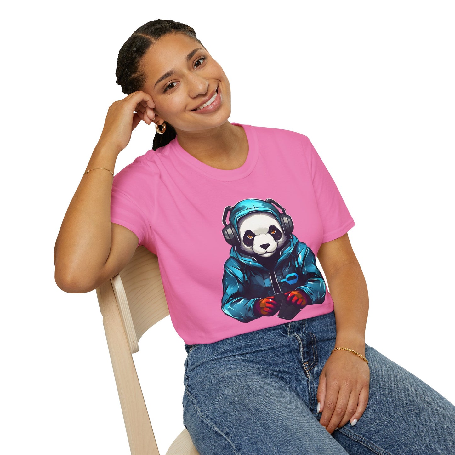 Animals Tees, Funny Animals Shirt, T Shirts with Funny Animals, T-Shirt with Panda, Panda Tees