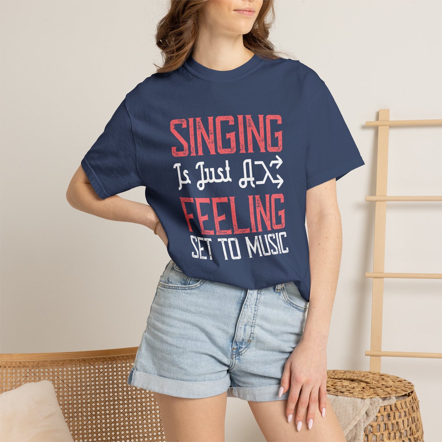 Music Graphic Design Unisex Cotton T-shirt  m43