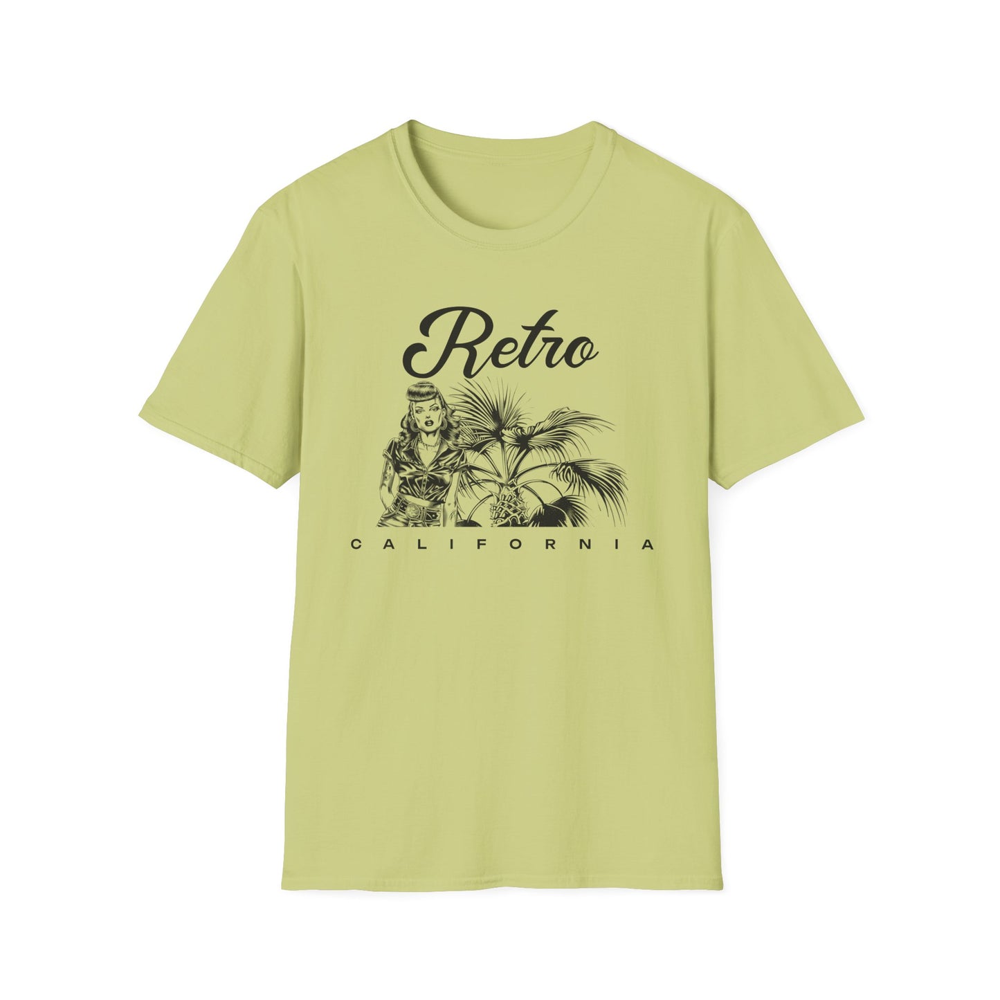 Retro T Shirt, Retro Design Shirt, Retro Art Tee Shirt, T-shirt with Retro Style