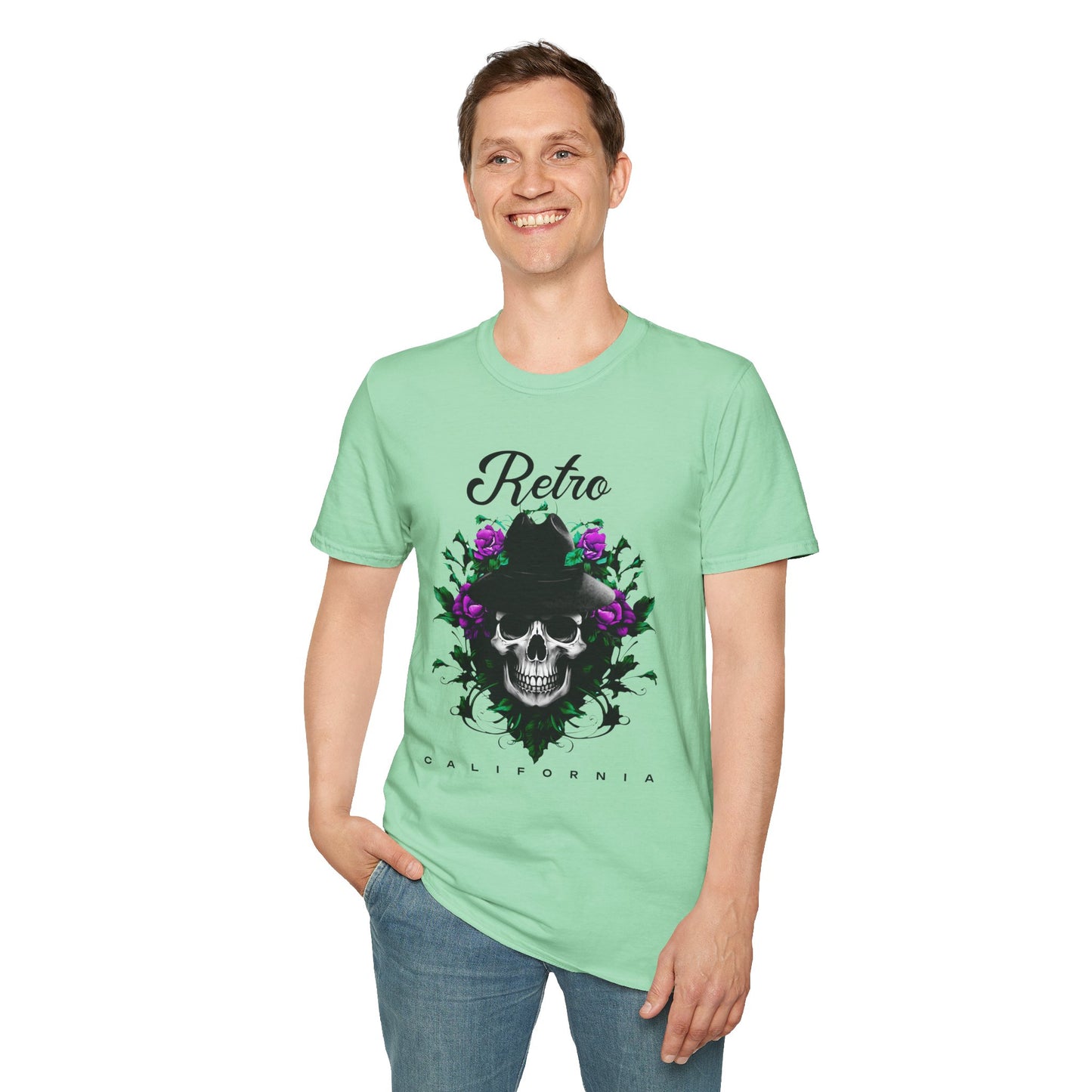 Retro T Shirt, Retro Design Shirt, Retro Art Tee Shirt, T-shirt with Retro Style