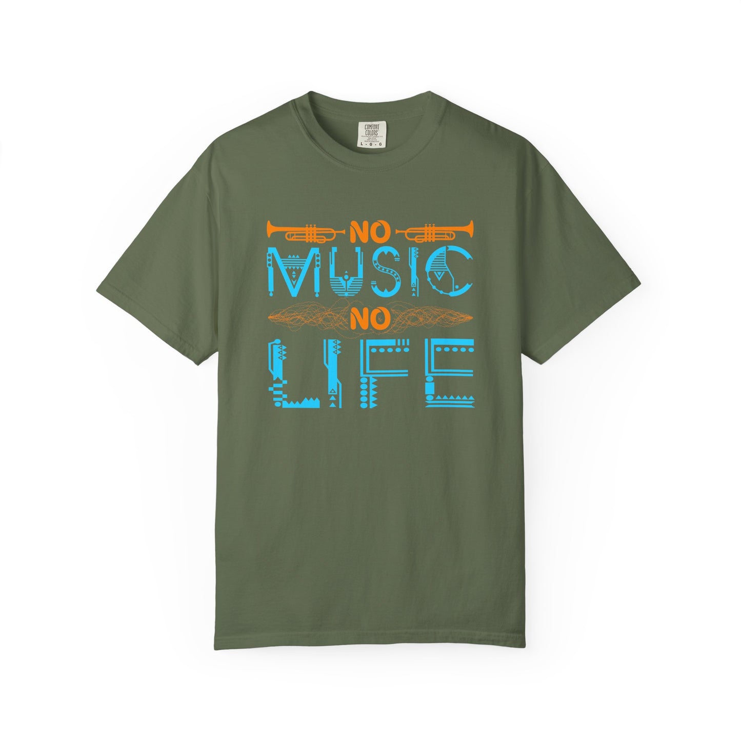 Music Graphic Design Unisex Cotton T-shirt  077