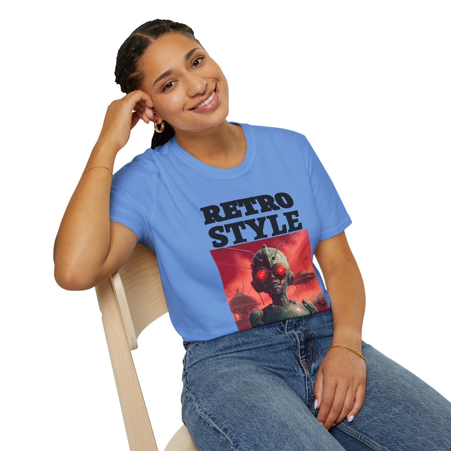 Retro T Shirt, Retro Design Shirt, Retro Art Tee Shirt, T-shirt with Retro Style