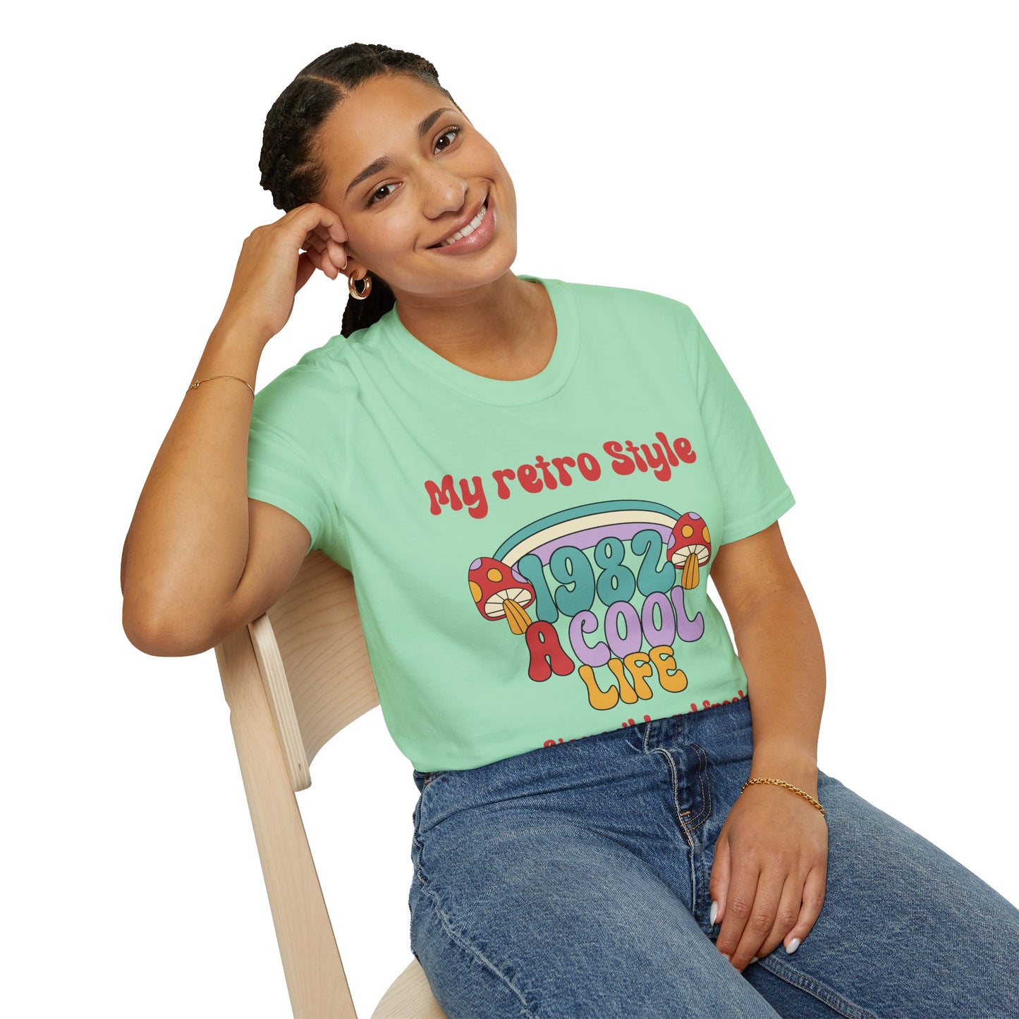 Retro T Shirt, Retro Design Shirt, Retro Art Tee Shirt, T-shirt with Retro Style