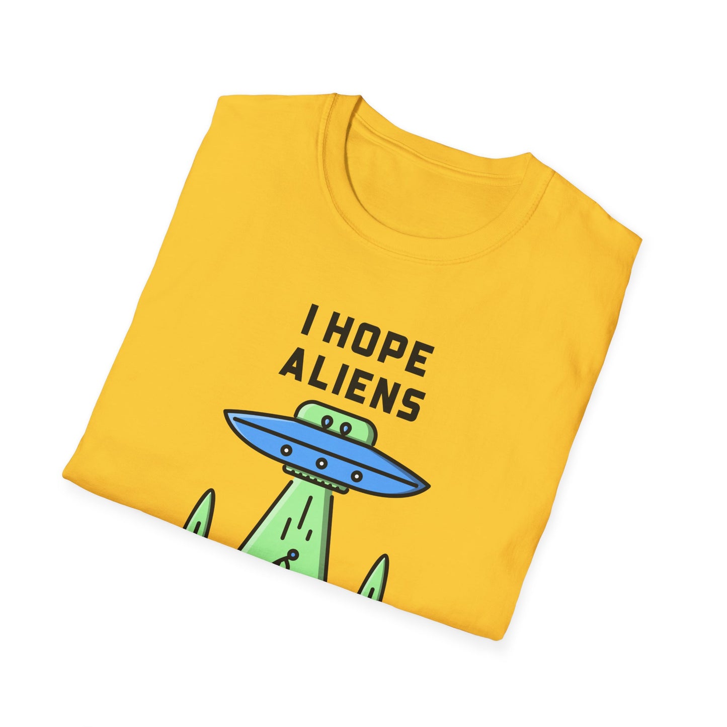 Funny T Shirts, UFO Tees, Funny Aliens Shirt - 2