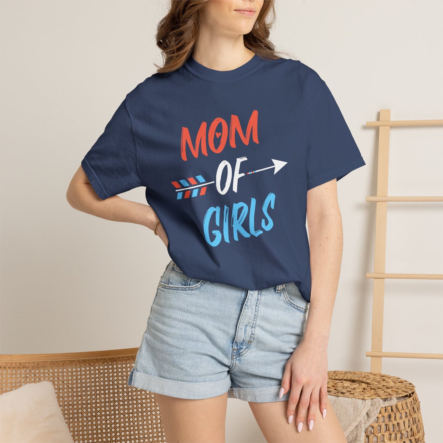 Mom T-shirt Mother's Day Mama Tee Unisex Comfort Colors Garment-Dyed Cotton h17