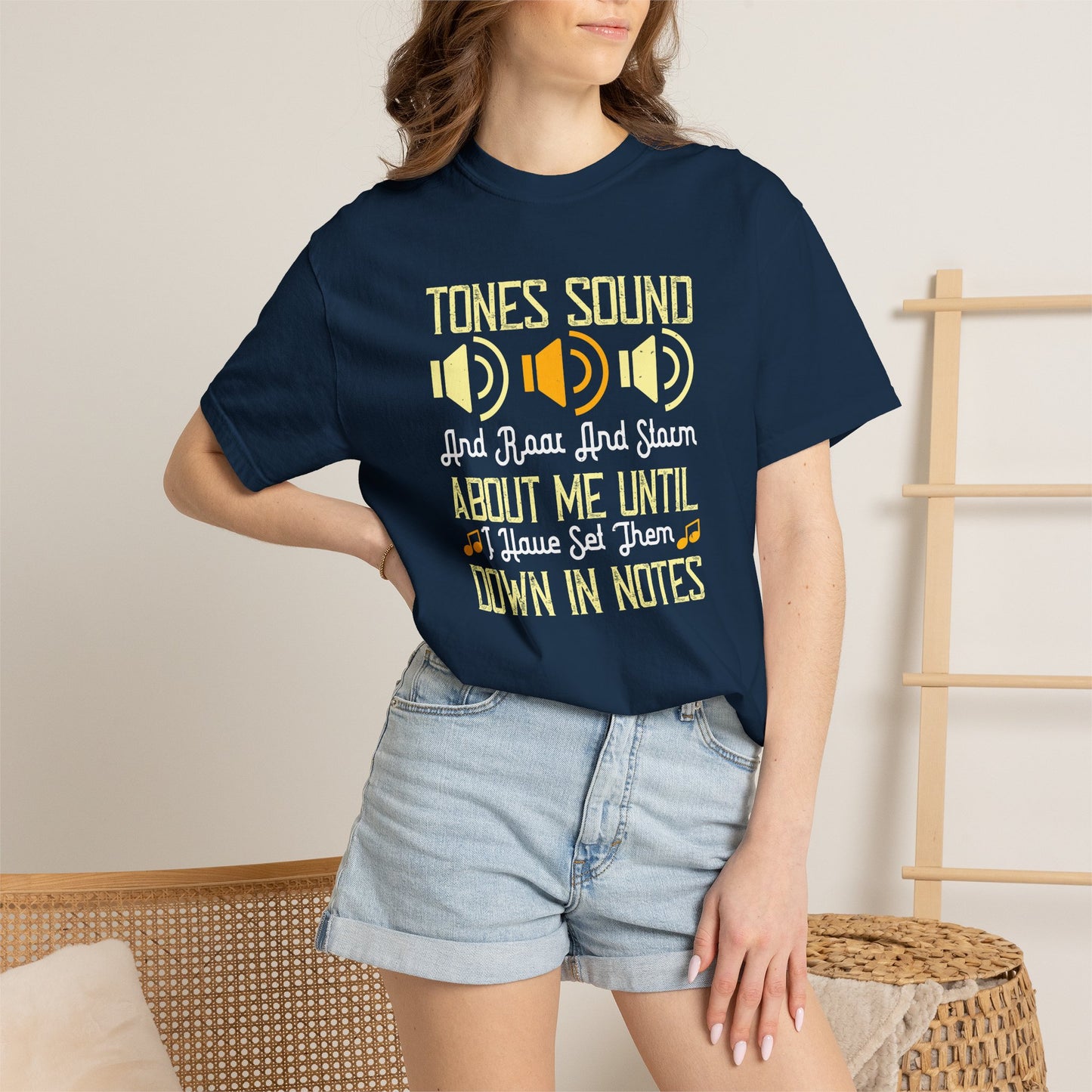 Music Graphic Design Unisex Cotton T-shirt m47