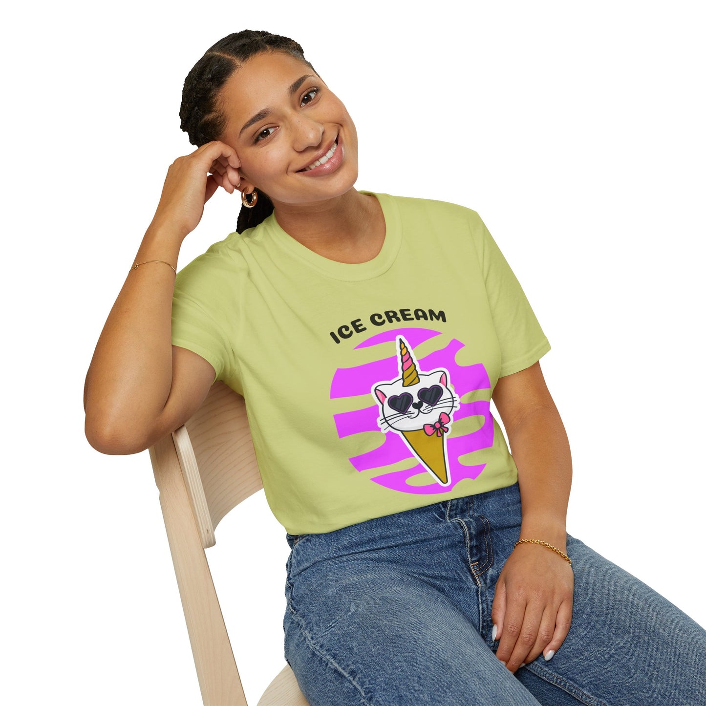 Food Tees, Funny Food T Shirts, Funny T Shirts, Shirt with Food, Junk Food Tees, Shirt with Ice Cream, Ice Cream T-Shirt