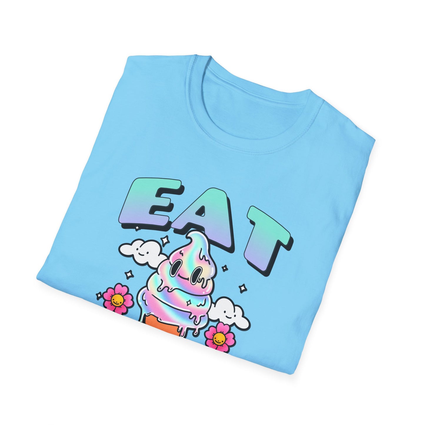 Food Tees, Funny Food T Shirts, Funny T Shirts, Shirt with Food, Junk Food Tees, Shirt with Ice Cream, Ice Cream T-Shirt